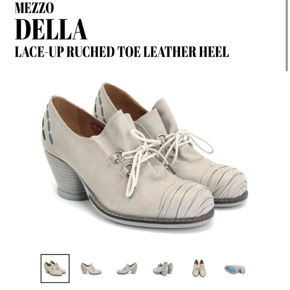 John Fluevog Burgundy Leather Heels Women’s Size 9 - Picture 7 of 9